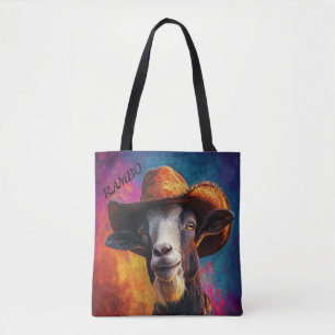Howdy Rambo the Ram With a Side of Sass  Tote Bag