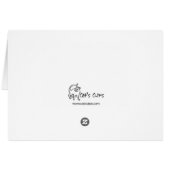 Howdy Squirrel Card (Back Horizontal)