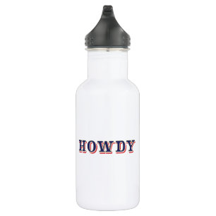 Howdy Stainless Steel Water Bottle