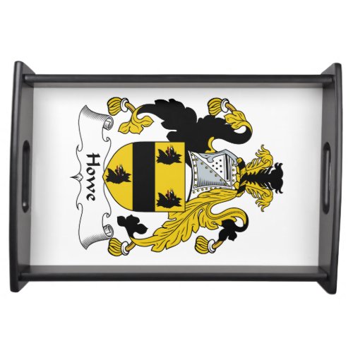 Howe Family Crest Serving Tray