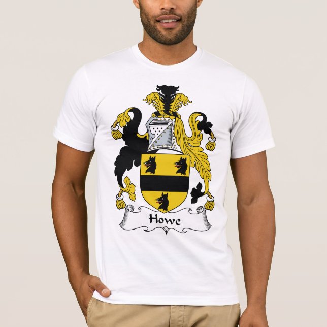 Howe Family Crest T-Shirt (Front)