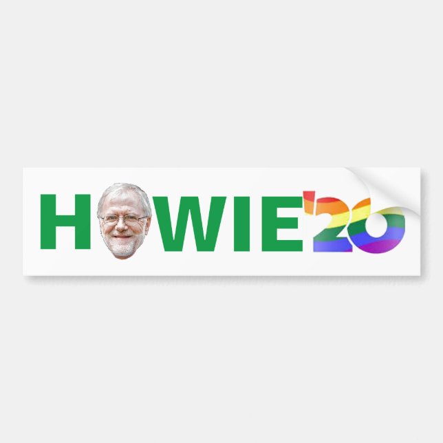 Howie 2020 bumper sticker (Front)