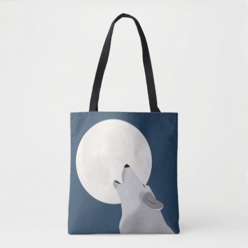 Howl At The Moon Tote Bag