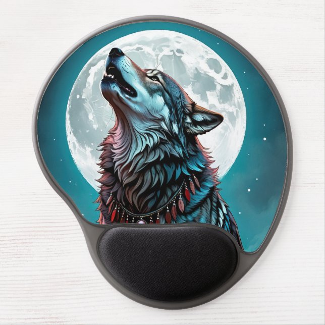 Howl Gel Mouse Pad (Front)