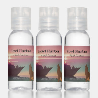 Howl Harbor Travel Bottle Set Hand Sanitizer