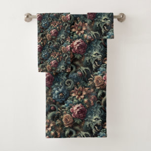 Howl of the Gilded Wild – Gothic Victorian Bath Towel Set