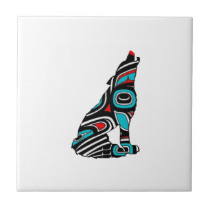 HOWL THE DEFENDER CERAMIC TILE