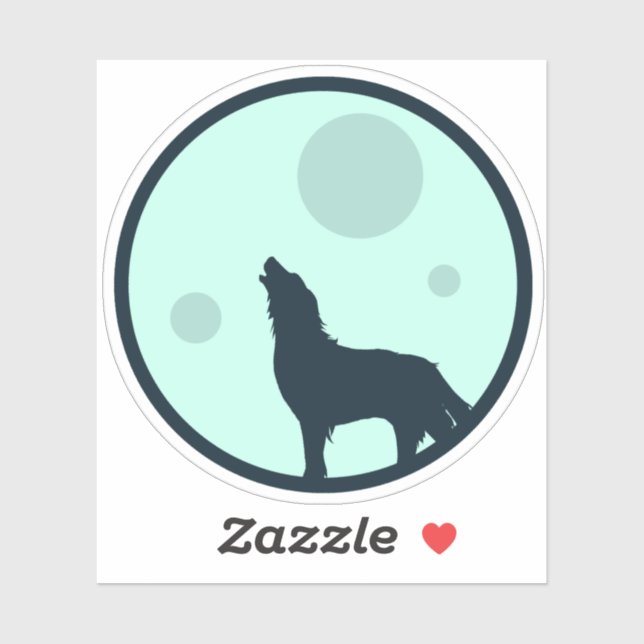 Howl to the Moon Sticker (Sheet)