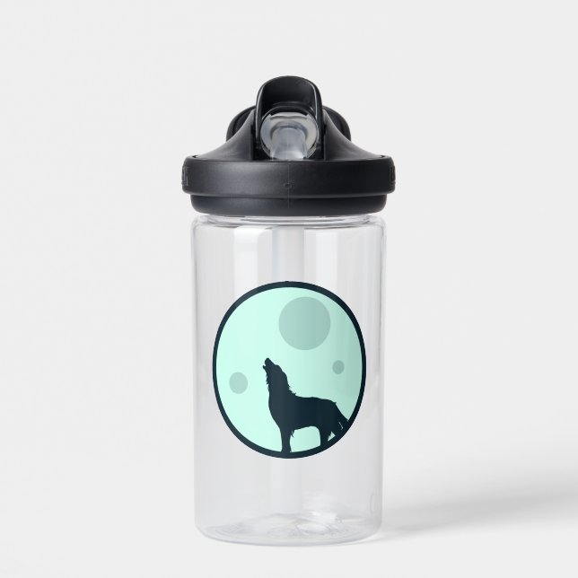 Howl to the Moon Water Bottle (Front)