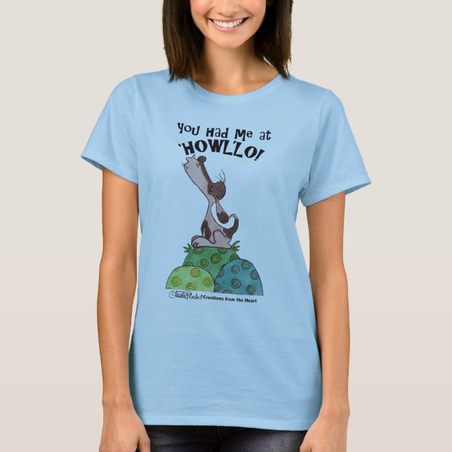 Howler Dog T-Shirt (Front)