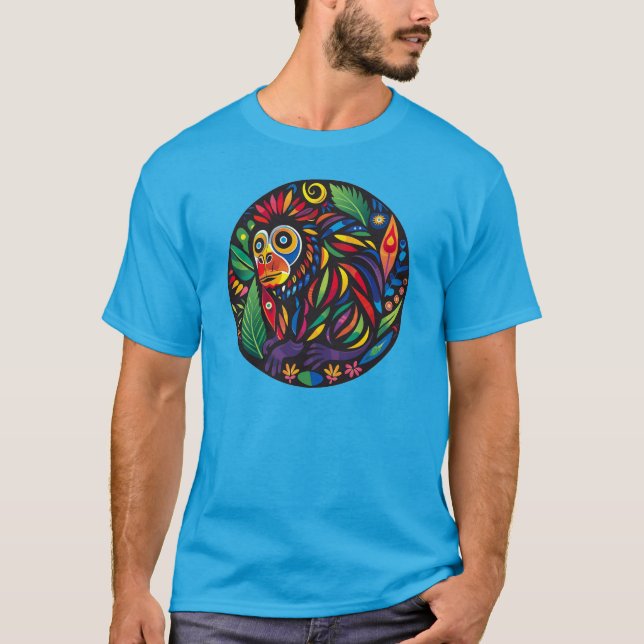 Howler Hues: Kuna Funk Fusion T-Shirt (Front)