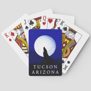 Howlin Coyote - Tucson Arizona Poker Cards