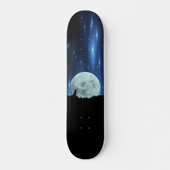 Howlin Wolf Skateboard Deck (Front)