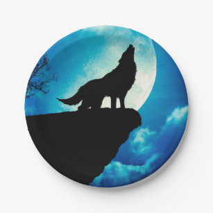 Wolf Plates | Zazzle