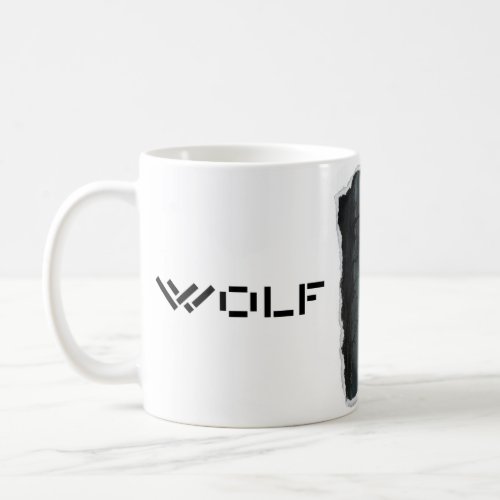 Howling at Dawn Giant Wolf Mug