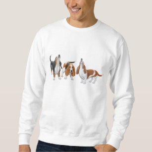 Howling Basset Hounds Sweatshirt
