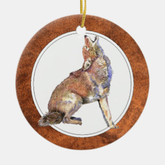 Howling Coyote, Animal, Wildlife Ornament