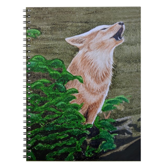 Howling Coyote Notebook (Front)