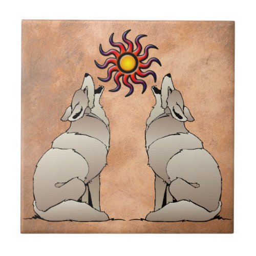 HOWLING COYOTE TILE