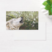 Howling gray wolf (Desk)