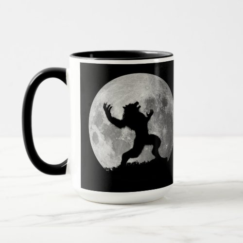 Howling Mad Werewolf Mug