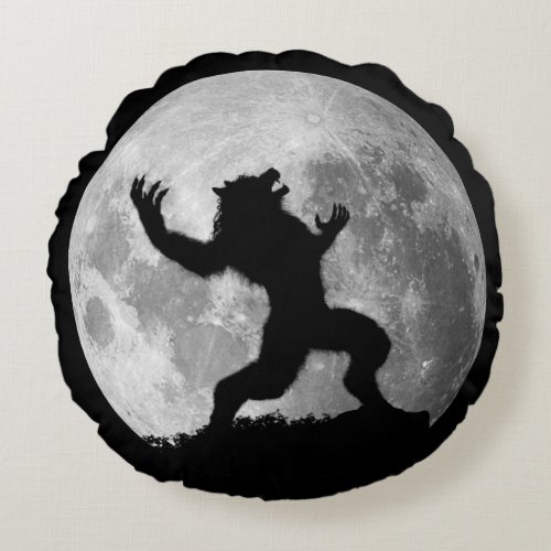 Howling Mad Werewolf Pillow