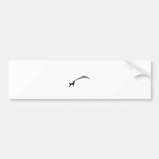 Howling Subaru Dog Bumper Sticker