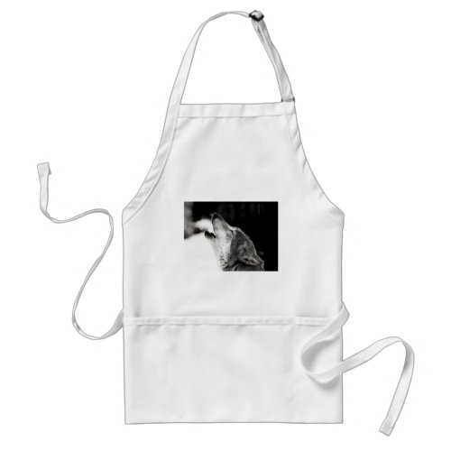 Howling Wolf Adult Apron