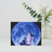Howling Wolf at Moon (Standing Front)