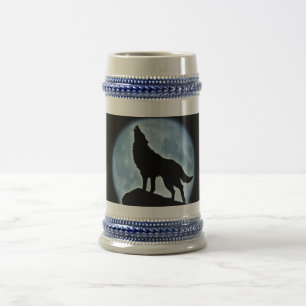 Howling Wolf Beer Stein