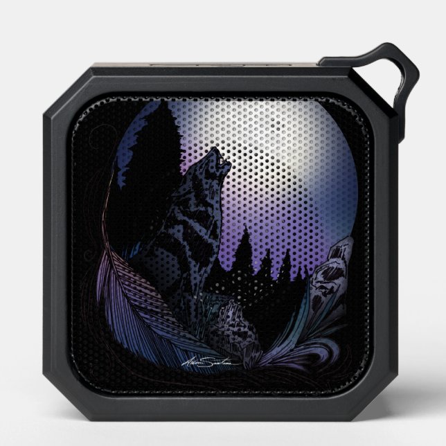 Howling Wolf Bluetooth Speaker (Front)