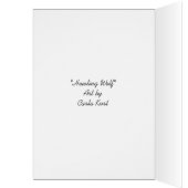 Howling Wolf Card (Inside (Left))