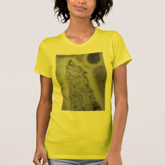 Howling Wolf Design T-Shirt