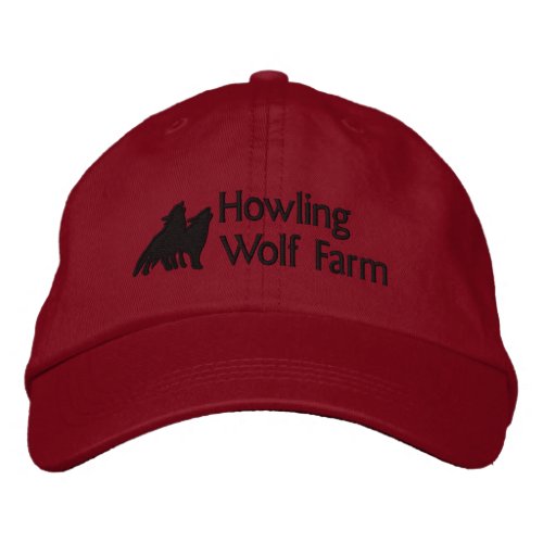 Howling Wolf Farm logo hat