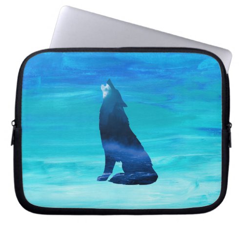 Howling Wolf for Wolf Lovers T_ShirtHowling Wolf W Laptop Sleeve