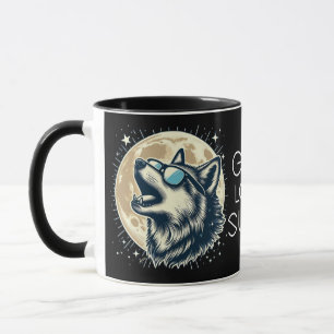 Howling Wolf in Shades – ELGIS Mug
