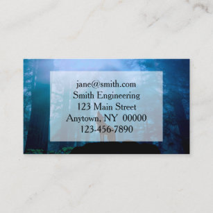 Howling Wolf in Wilderness Business Card