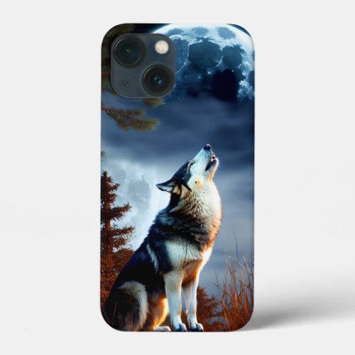 Howling Wolf iPhone 11 Case