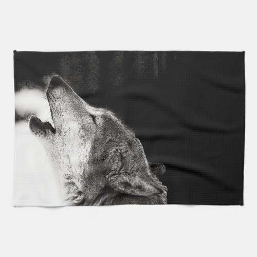 Howling Wolf Kitchen Towel