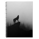 Howling Wolf: Moonlit Night Scene. Notebook