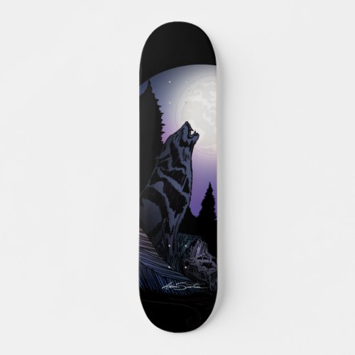 Howling Wolf Skateboard