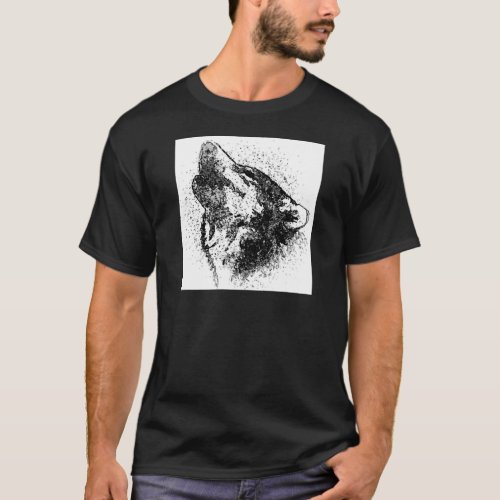 Howling Wolf T_Shirt