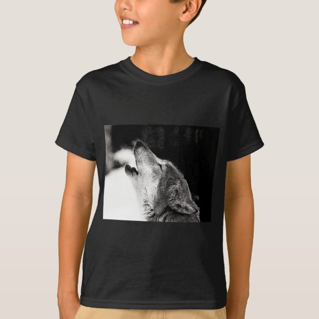 Howling Wolf T-Shirt (Front)