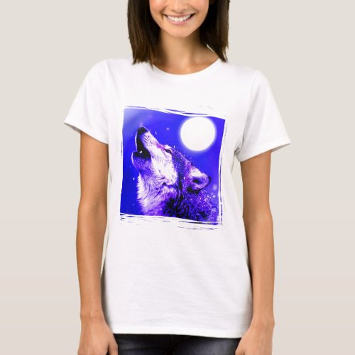 Howling Wolf T_Shirt