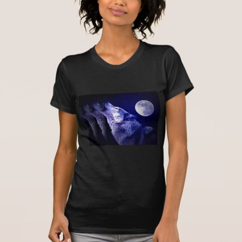 Howling Wolf T_Shirt