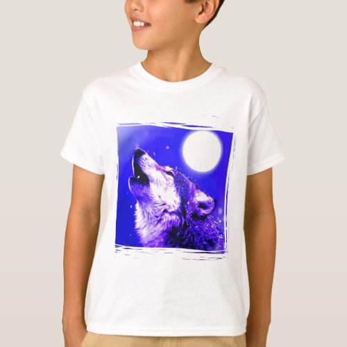 Howling Wolf T_Shirt