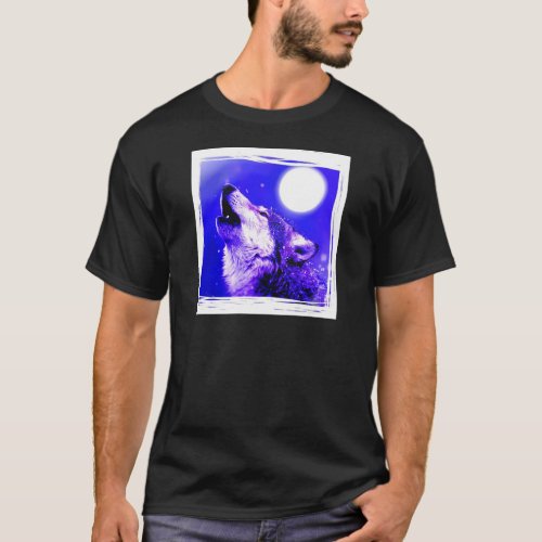 Howling Wolf T_Shirt