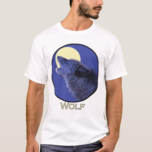 Howling Wolf T-Shirt (Front)