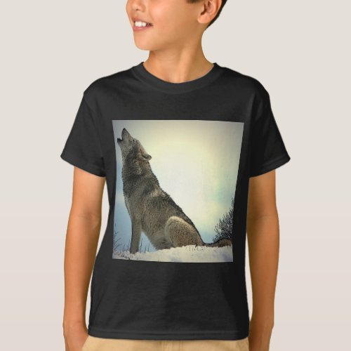 Howling Wolf T_Shirt
