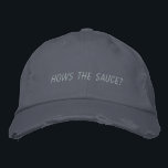 Hows the sauce? Hat<br><div class="desc">Support Rankin’s Food reviews love of iced tea with this hat.</div>